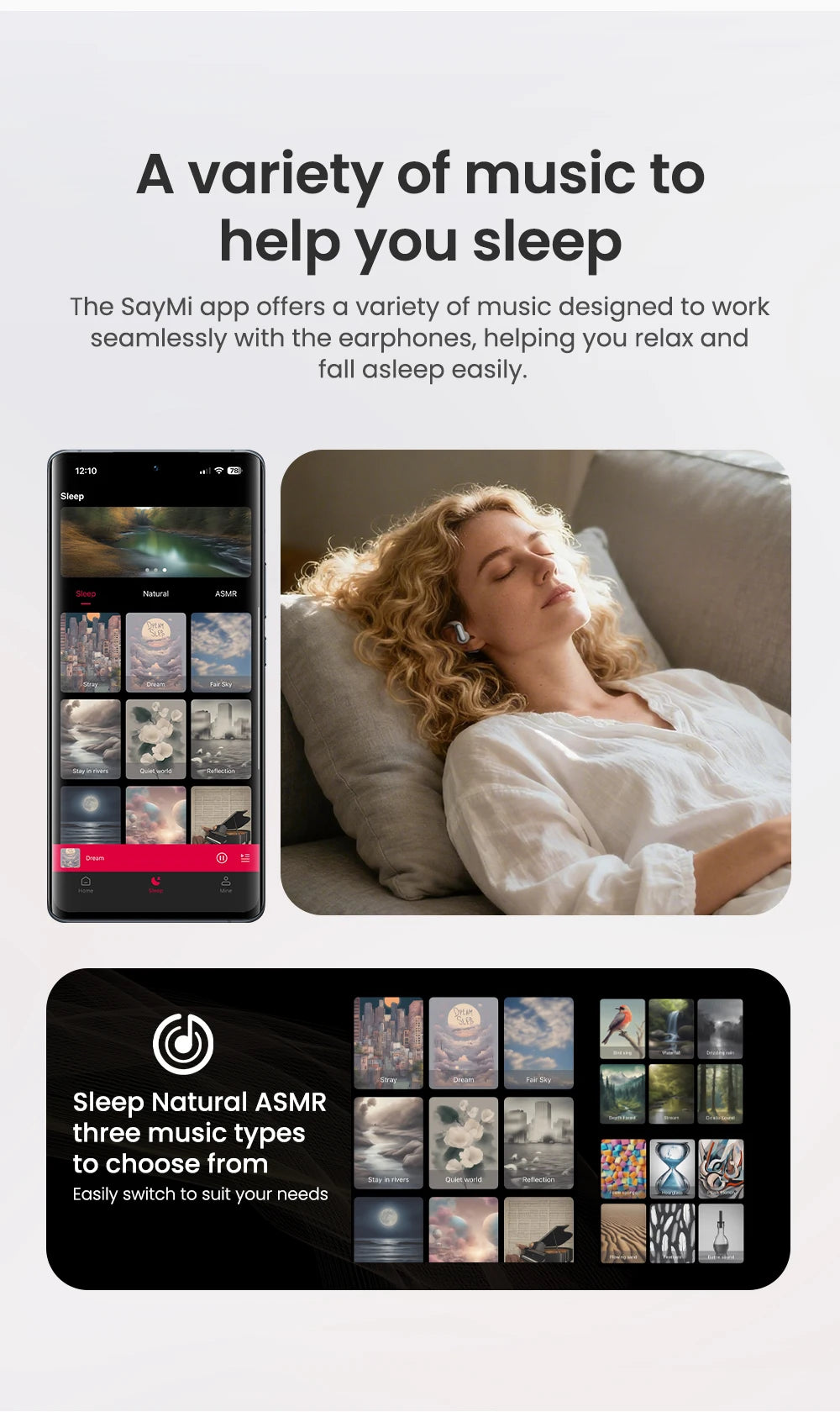 【AI Translation Earbuds】HTC NE50 Bluetooth Earphone Sports Wireless Headphones Smart Noise Reduction Earhook Replaceable battery