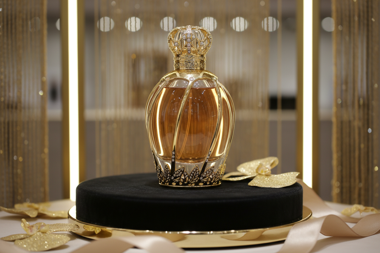Smell luxury perfume 